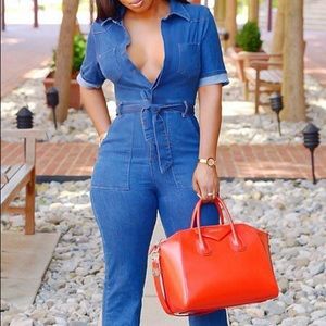 !!!SOLD!!! Denim One Piece Jumpsuit !!!SOLD!!!